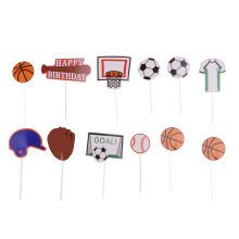 12Stk Papier Cake Toppers Für Partys Und Geburtstage