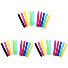 60Stk Hautfreundliche Silikon Snap Armbänder Kinder Wristbands