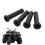 4Pcs Spacer & Bushing Set Black Polaris 10