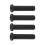 4Pcs Spacer & Bushing Set Black Polaris 13