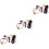 3Sets Rear View Camera for Car Night Vision Easy Install Weatherproof 5