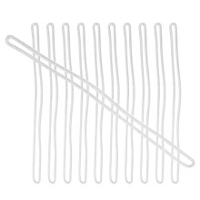 200Stk Vielseitige PVC Lanyards Für Gepäcketiketten Und Ausweise