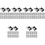 48Pcs Mirror Holder Clips Wall Mount Stainless Steel Silver Finish 5