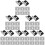 48Pcs Mirror Holder Clips Wall Mount Stainless Steel Silver Finish 8