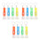 30Pcs Assorted Color Mini Torch Flashlight Keychain Portable 4
