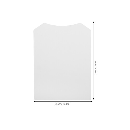 50Pcs Apparel Packaging Cardboard Inserts White Shirt Folding Board 1