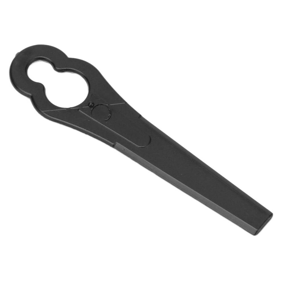 100Pcs Plastic Trimmer Blades 80Mm Length Black