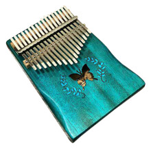 mini kalimba 17 , schmetterlingsdekoration, für kinder