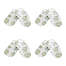 4Pairs Lightweight Breathable Baby Walking Shoes with Anti-Slip Sole