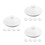 15Pcs Enamel Mug Lids White Round Covers for Cups 6