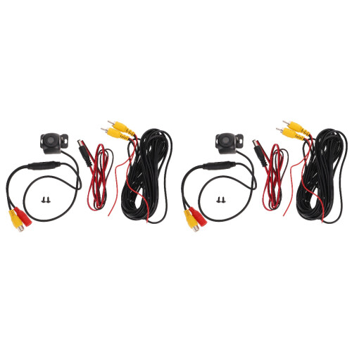 2 Sets Car Dynamic Reversing Camera Rear View Vehicle Backup Cameras 1