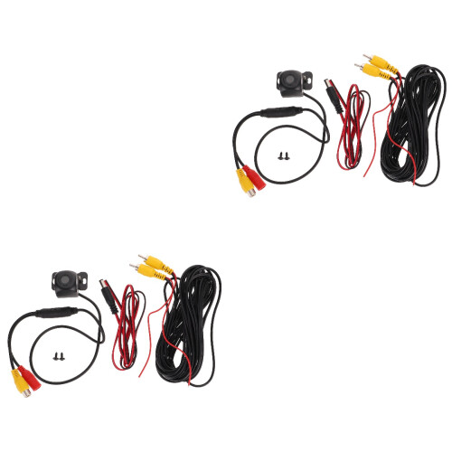 2 Sets Car Dynamic Reversing Camera Rear View Vehicle Backup Cameras 2