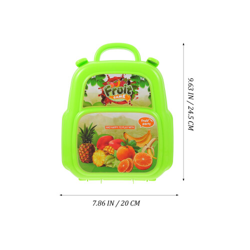2Sets Durable Plastic Vegetable Cutting Toy for Kids Educational Play 1