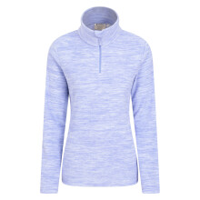 (20 UK, Lilac) Mountain Warehouse Womens/Ladies Snowdon Melange Fleece Top