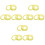 18Rolls Ruban Floral Transparent Pour Fleurs DIY 3