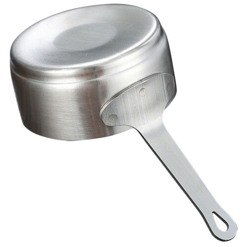 1Leichte Gewürzschale Mit Griff Silber Für Saucen Und Dips