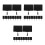 30Ensembles Mini Ardoises PVC Noires Avec Clips Doubles Pour Affichage 4