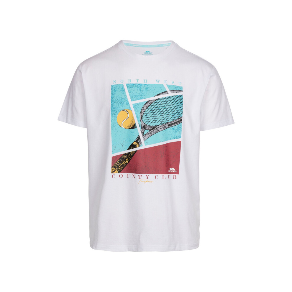Trespass Mens Serland Tp75 T-Shirt White