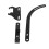 SBC SWP Alternator Bracket Set Black 3pc Steel 12