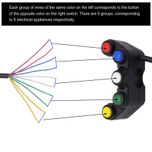 Electric Tricycle Handlebar Switch 5in1