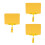 24Sets PVC Display Clips with Erasable Surface 5