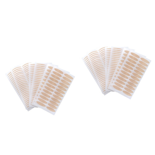 2 Pieces Double Eyelid Eyeshadow Stencils Women Paste 2