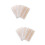 2 Pieces Double Eyelid Eyeshadow Stencils Women Paste 6