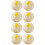 8Pièces Props Photo Buns Blancs Réalistes En PVC Durable 4