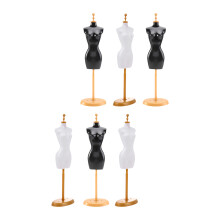 6 cintres miniatures pour vêtements de - , Noir