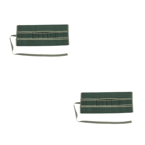 2Stk Canvas Werkzeuggürtel Mit 10 Fächern Für Garten Und Bonsai 1