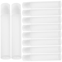 10Stk Kleine Transparente Rollerflaschen Aus Bruchsicherem PP