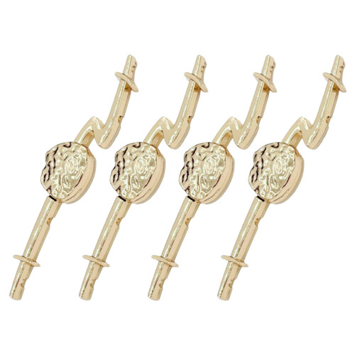 4Stk Gold Metall Knöpfe Magnetisch Für Modekleidung