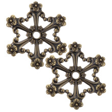 2pcs metal cross stitch floss organizer embroidery thread holder