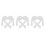 6Pcs White Flannel Robe Belt Soft Replacement Strap for Bathrobe Use 2