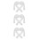 6Pcs White Flannel Robe Belt Soft Replacement Strap for Bathrobe Use 5