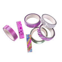 9-teiliges Glitzer-Washi-Tape-Set zum Basteln, Scrapbooking, Verpacken
