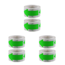 6Rouleaux Étiquettes Adhésives Vert Lumineuses Pour Scellement