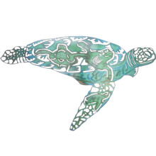 5Pcs Metal Tortoise Ornaments Durable Pond and Yard Decor