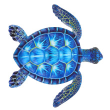 2Stk Blaue Schildkröten Hängedeko Aus Für Wand