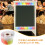 1Rouleau Autocollant Bordure Décorative Multi Couleur Pour Tableau 6
