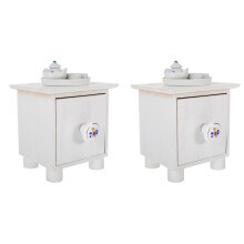 2Stk Neugeborenen Fotopropst Bambus Tee Set