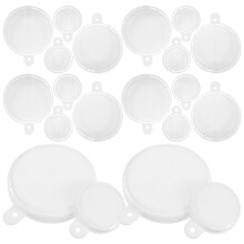 1Set White Replaceable Plastic Bucket Cover Practical Airtight Lid