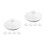 10Pcs Enamel Mug Lids White Round Covers for Coffee Tea 2