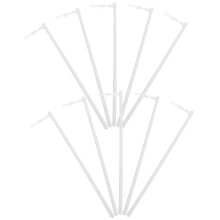 10Pcs White PVC Windmill Rods Durable DIY Pinwheel Replacement Parts