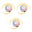 3Rouleaux Papier PH Test Liquide Compact Simple 1