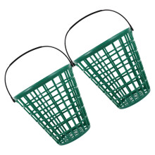 2Stk Nylon Golfballkorb Grün Tragbar Golfball Und Organizer