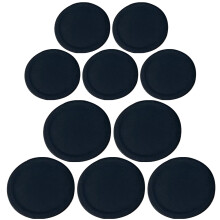 1Set Black Kazoo Flute Membranes Food-Grade Plastic Accessories