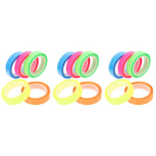 15Rolls Removable Page Markers Tape for Books Assorted Colors Pet