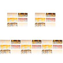 20Pcs Portable Wide Tooth Hair Comb for Frizzy Hair and Scalp Massage