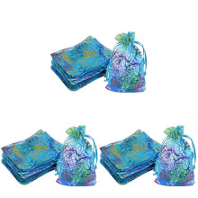 300Pcs Organza Candy Bags Small Drawstring Pouches for Jewellery Gifts